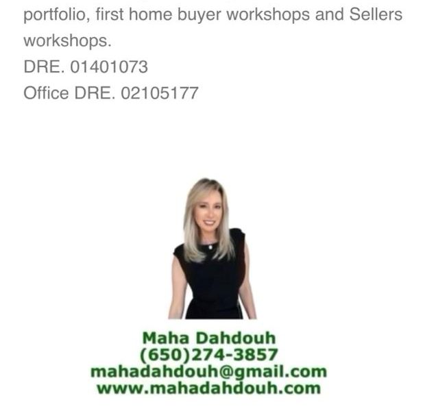 Maha Dahdouh Real Estate Agent